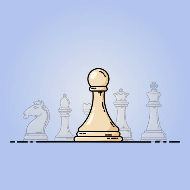 Illustration of a chess pawn